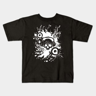 Techno Skull DJ EDM Music Festival Kids T-Shirt